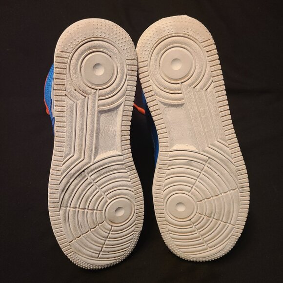 Lange Podium Soft Shoe- Men's/Women's - Size 7.5 US Blue & Orange - Picture 3 of 4